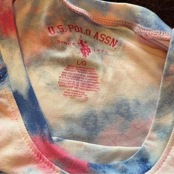 U.S. Polo Assn. Womens Pajama Nightie/Night Gown-Lounging Dress Size Large NWT - Picture 12 of 14